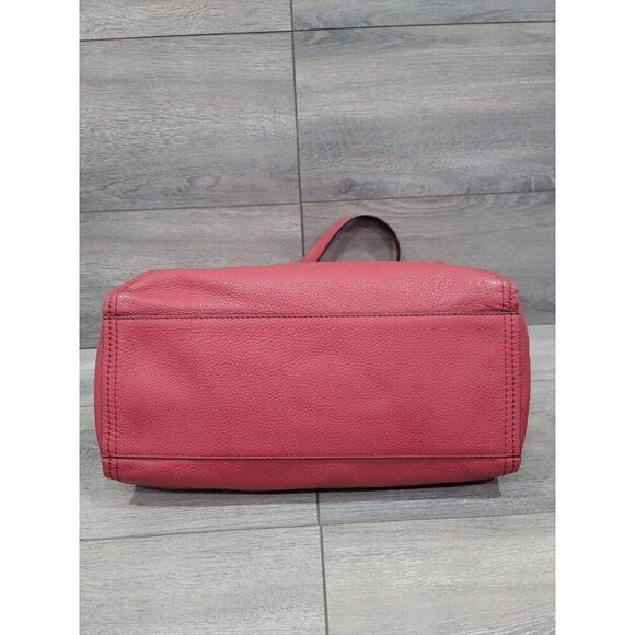 Botkier New york Woman's Leather Tote Color Red Medium - Picture 5 of 9